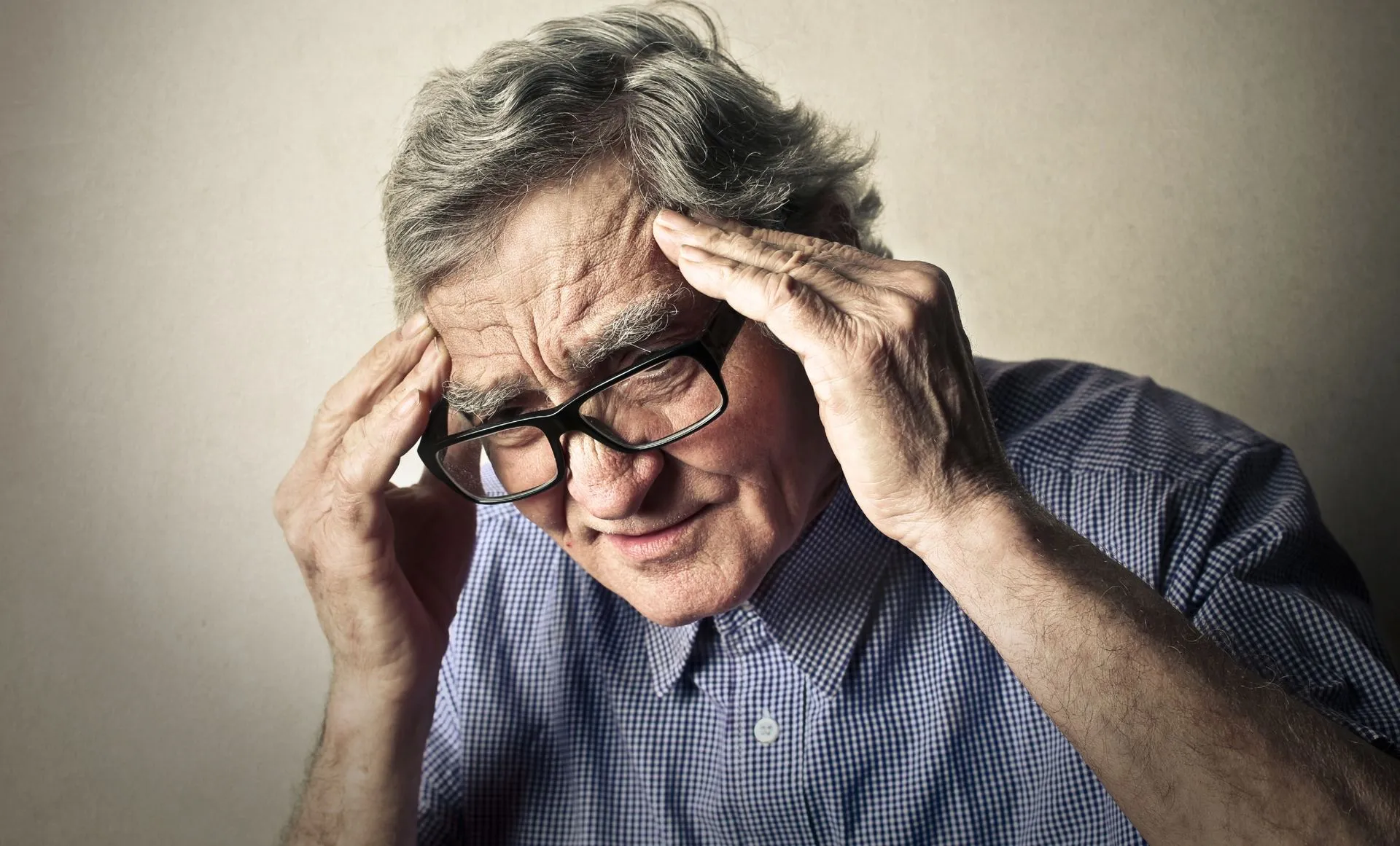 The Birches at Villa Rica - Grandparent Holding his Head