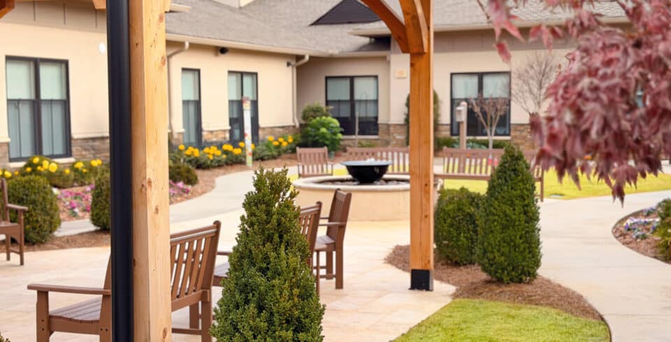 The Birches At Villa Rica Outdoor Seating Area 8